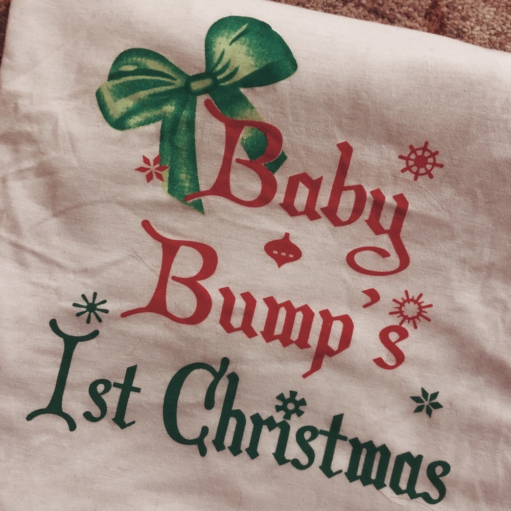 Christmas Maternity Shirt